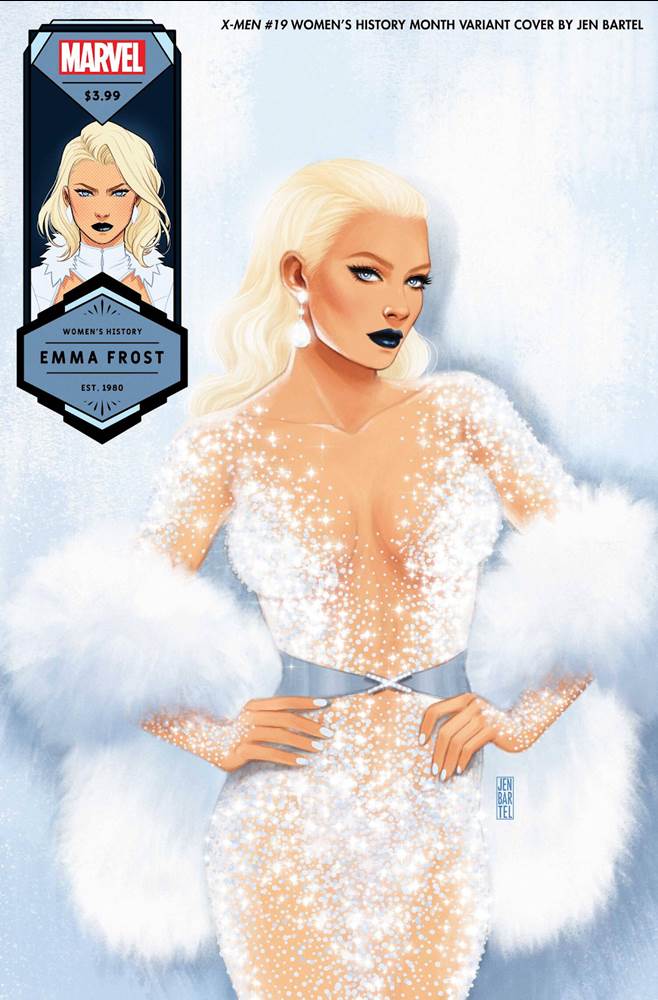 "X-Men" #19 Women’s History Month Variant Cover By Jen Bartel