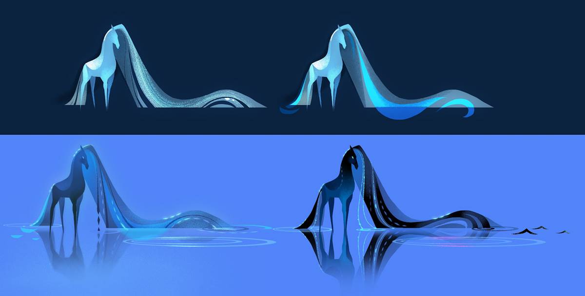 Concept Art by Brittney Lee (Disney)