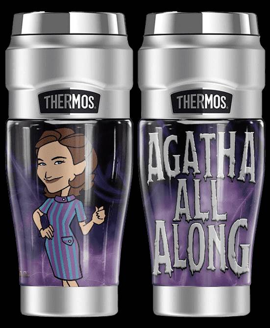 'Agatha All Along' 16oz Stainless Steel Travel Tumbler / Amazon - coming soon!