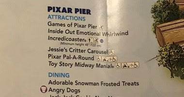 Pixar Nite Event Map