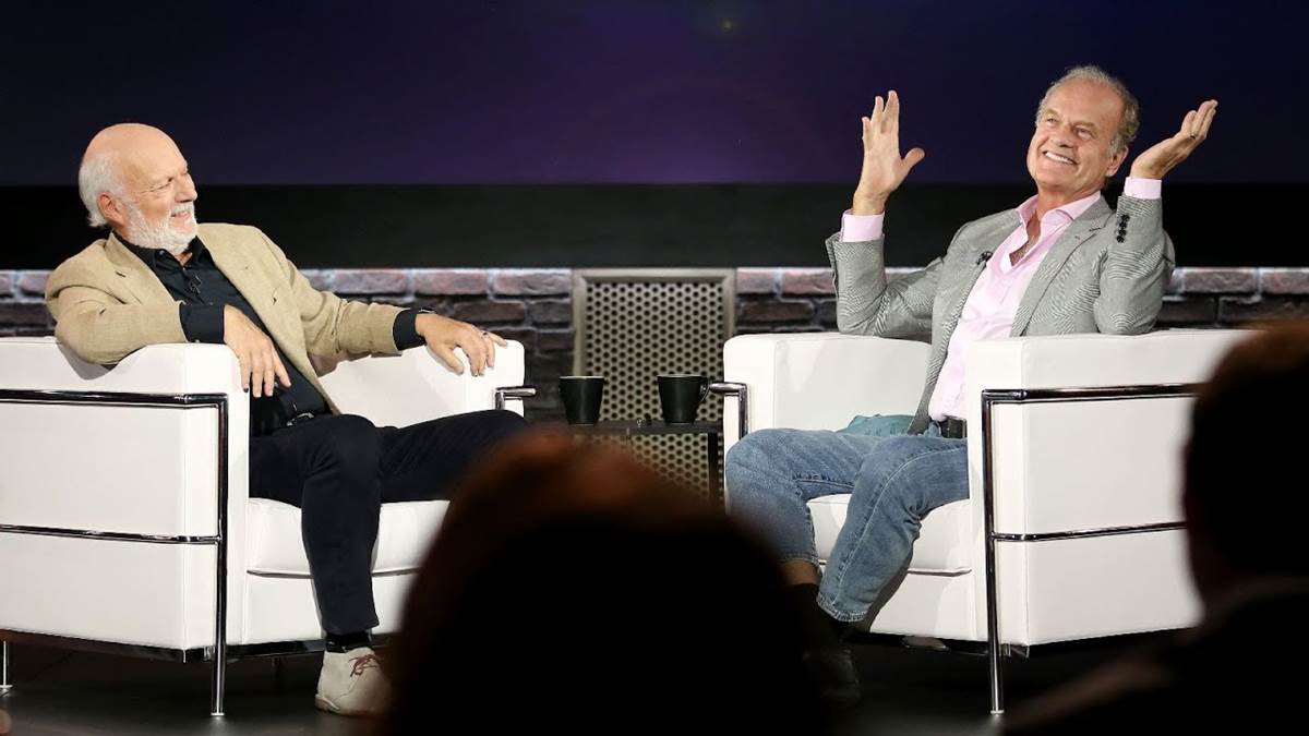 James Burrows and Kelsey Grammer from "Inside the Actor's Studio"