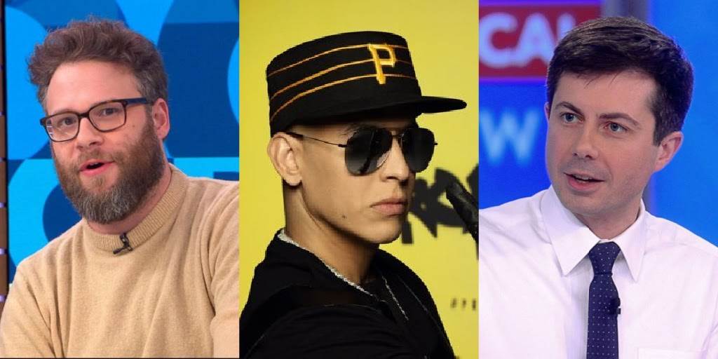 Seth Rogen, Daddy Yankee, Secretary Pete Buttigieg