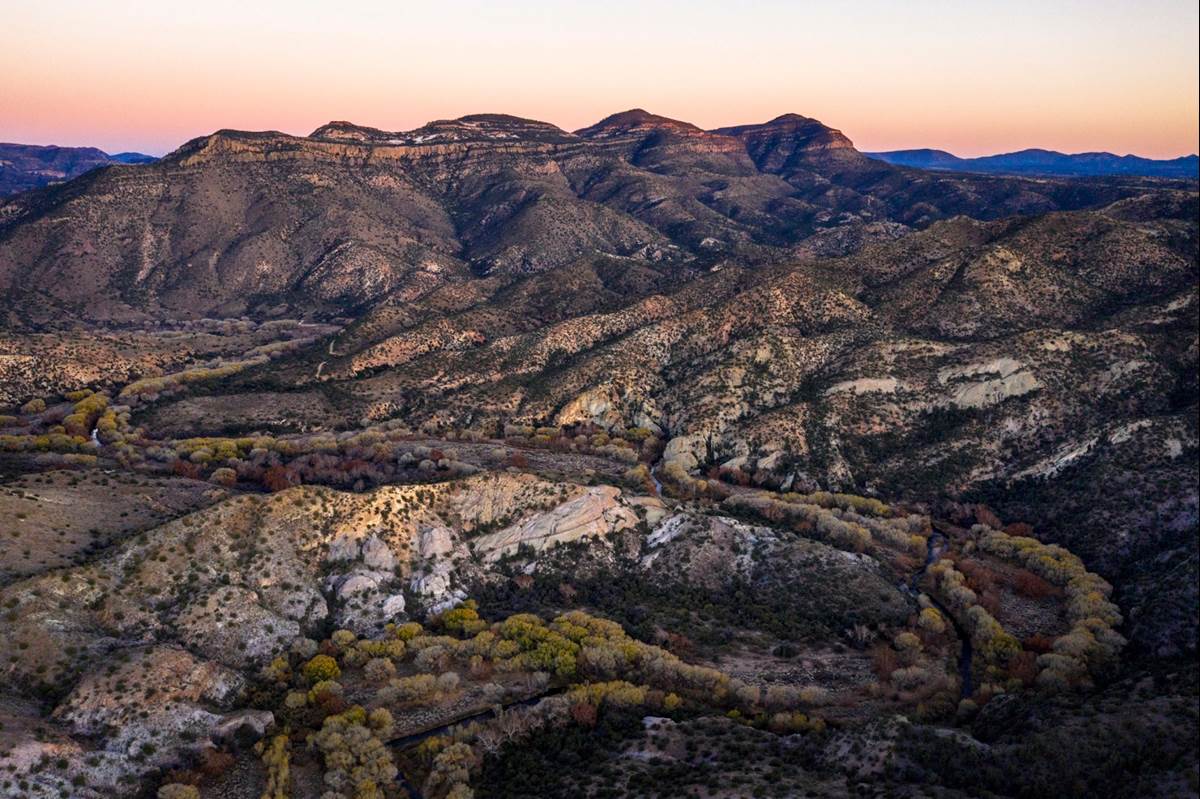 The Gila Wilderness in New Mexico, USA
(National Geographic/Katie Orlinsky)