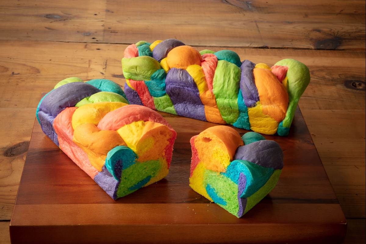 Rainbow Bread