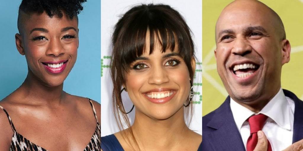 Samira Wiley, Natalie Morales, Senator Cory Booker