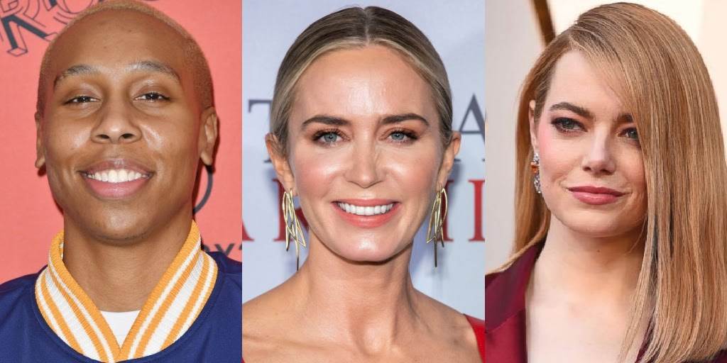 Lena Waithe, Emily Blunt, Emma Stone