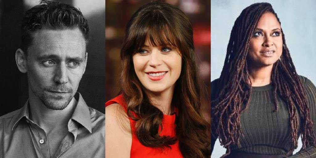 Tom Hiddleston, Zooey Deschanel, Ava Duvernay