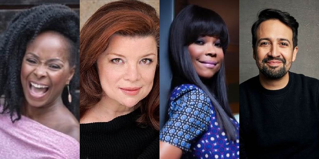 Crystal Fox, Reneé Lawless, Angela Robinson, Lin-Manuel Miranda