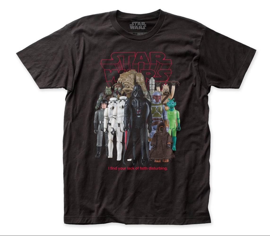Retro Star Wars Action Figures Tee from Impact Merchandising