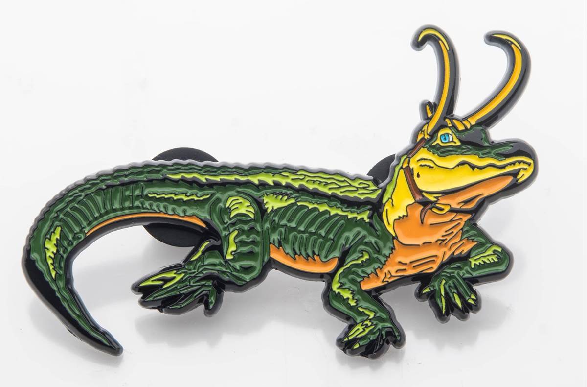 Alligator Loki Pin