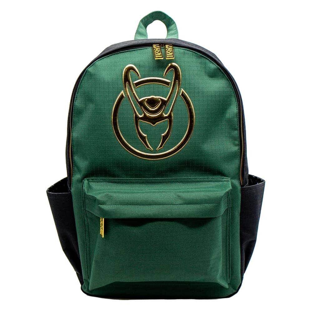 Loki Green & Gold Backpack