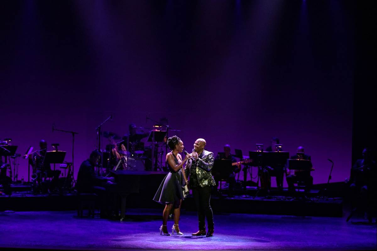 Michael James Scott and Kissy Simmons | Photo by Mike Leonard