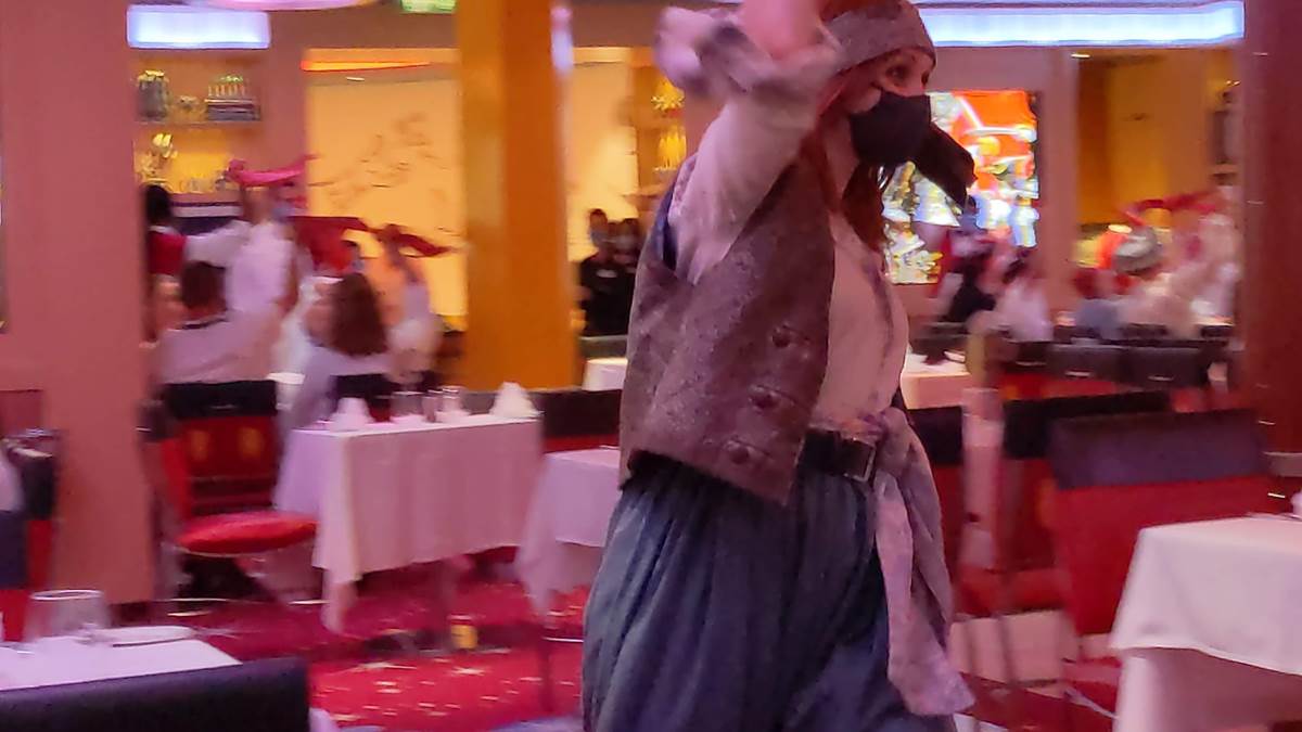 Pirates invade Animator's Palete on Pirate Night