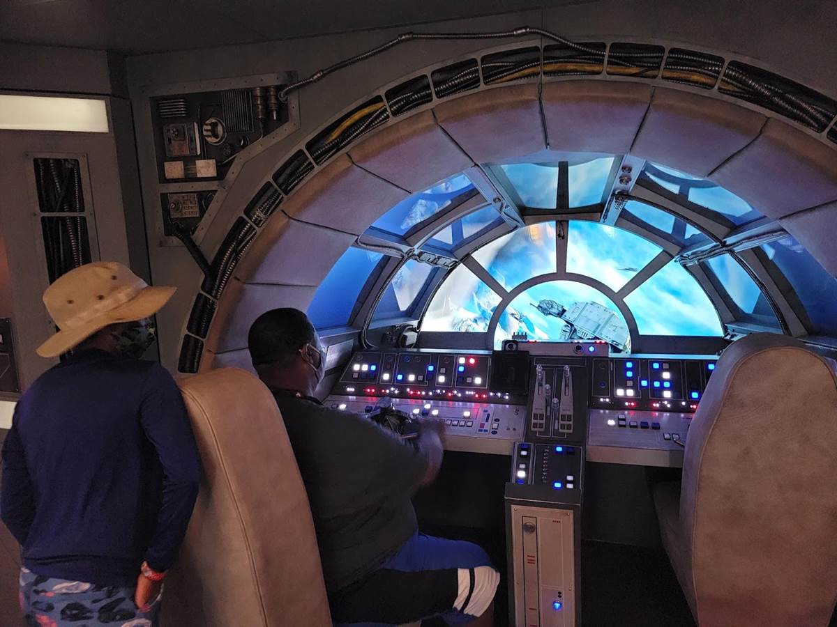 Piloting the Millennium Falcon