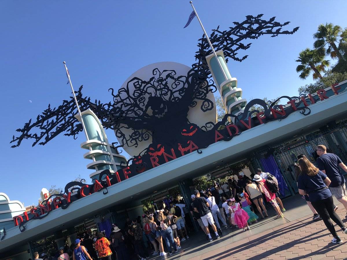 Oogie Boogie Entrance Halloween Time 2019