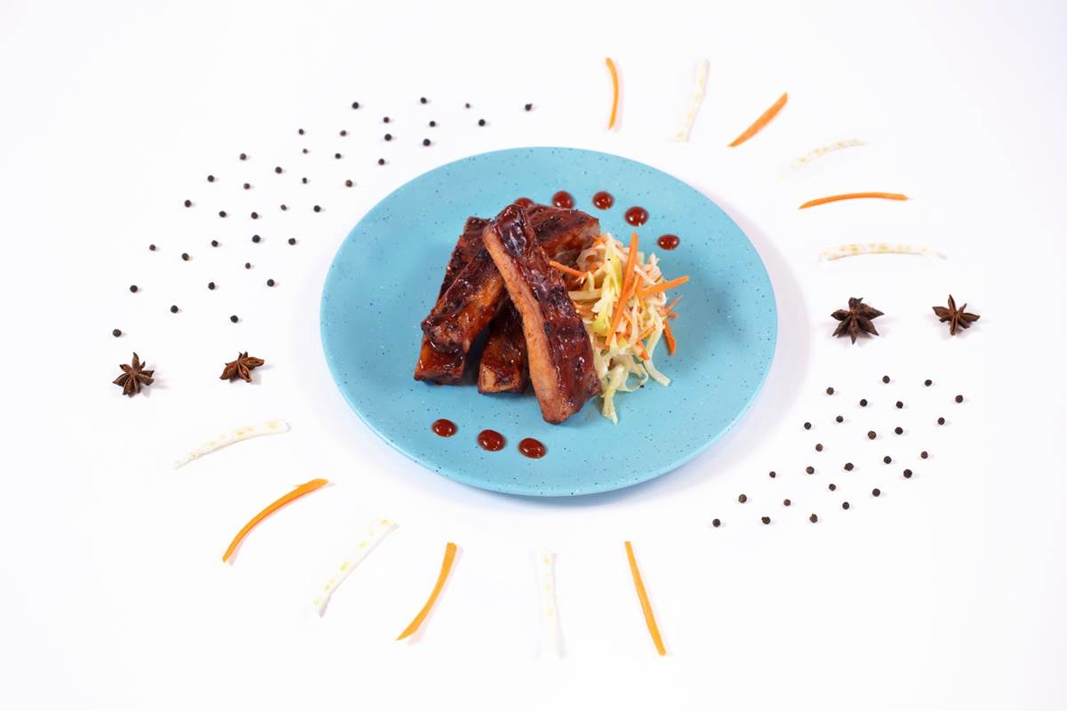 Pork Spare Ribs at Bigfire