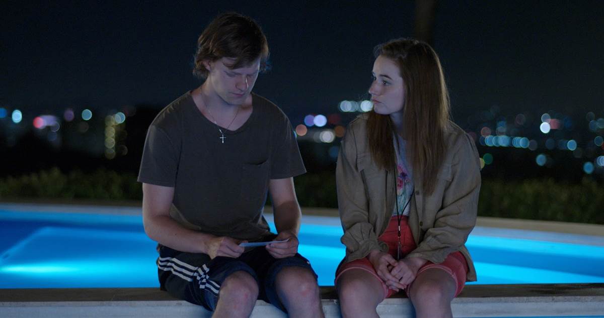 THE PREMISE "The Ballad of Jesse Wheeler" -- Season 1, Episode 3 (Airs Thursday, September 23) -- Pictured: (l-r): Lucas Hedges as Jesse Wheeler, Kaitlyn Dever as Abbi. CR: FX