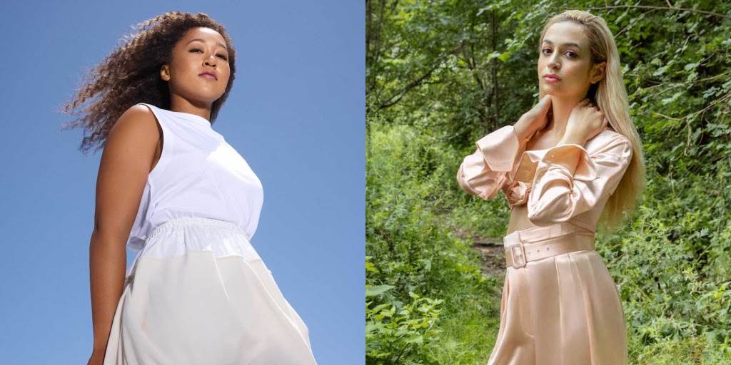 Naomi Osaka, Josie Totah (DJENEBA ADUAYOM, CELESTE SLOMAN/ELLE)