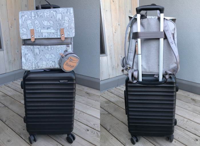 The perfect bag for travel and it fits on my suitcase!