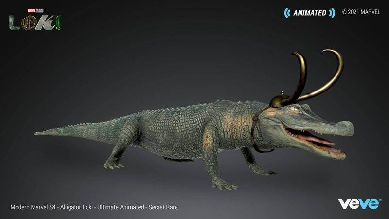 SECRET RARE — Alligator Loki — Ultimate Animated