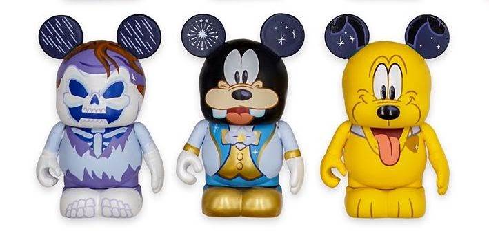 Haunted Mansion Happy Haunt, Goofy, and Pluto