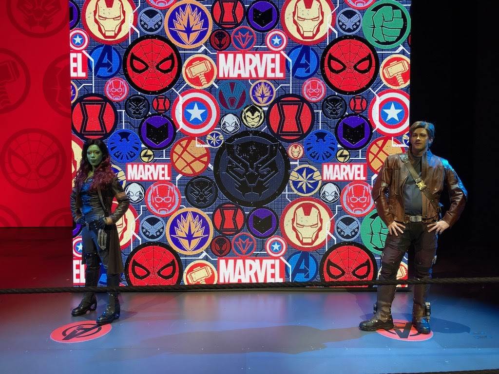 Gamora and Star-Lord