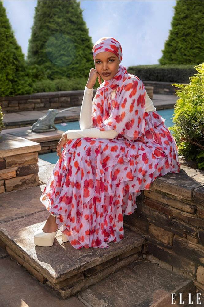 Halima Aden (Celeste Sloman/ELLE)