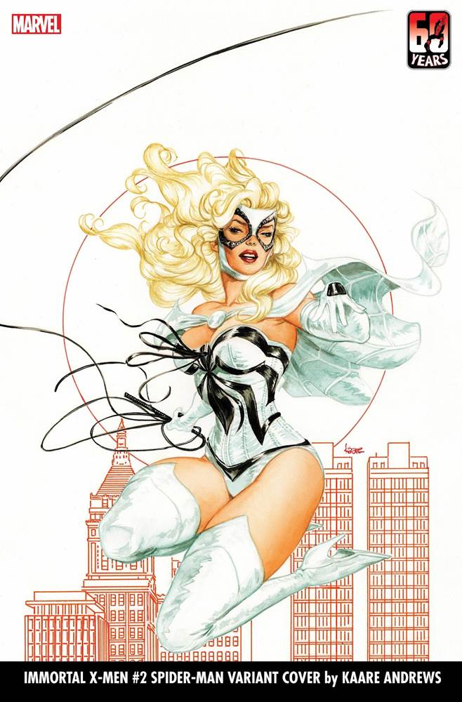IMMORTAL X-MEN #2 SPIDER-MAN VARIANT COVER by KAARE ANDREWS