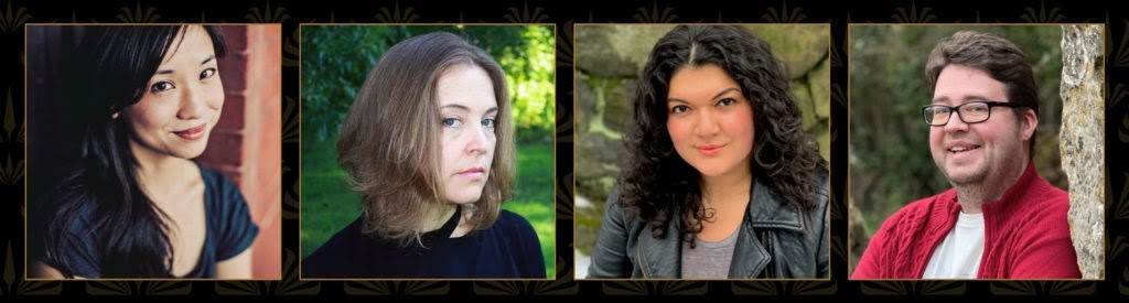 Authors Lydia Kang, Tessa Gratton, Zoraida Córdova, and George Mann