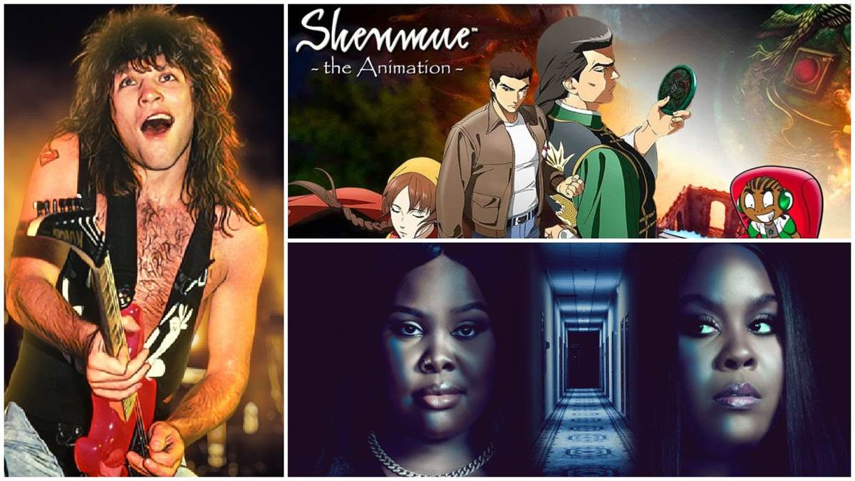 Jon Bon Jovi: Frontman (Reelz), Shenmue the Animation (Adult Swim/Crunchyroll), Single Black Female (Lifetime)