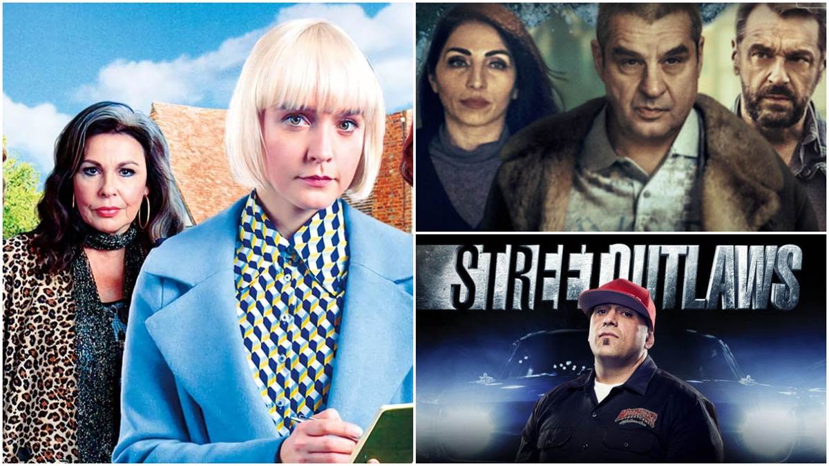 Queens of Mystery (Acorn TV), Street Outlaws (Discovery), Undercover (Netflix)