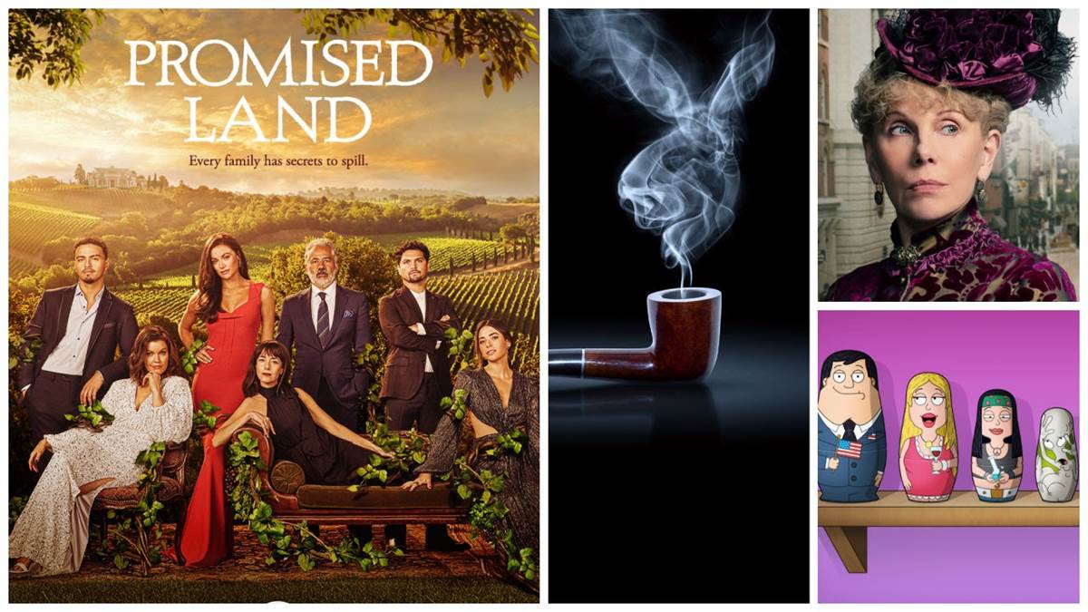 Promised Land (ABC), Secrets of Playboy (A&E), The Gilded Age (HBO), American Dad! (TBS)