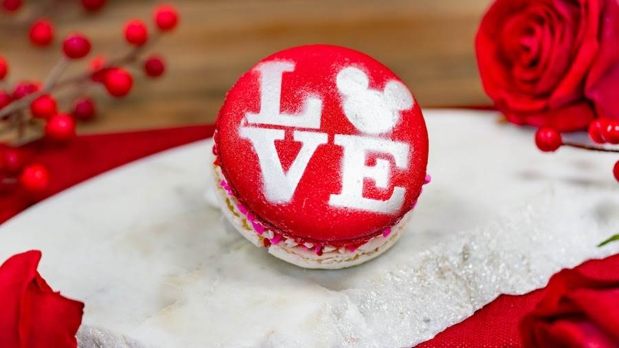 Valentine Macaron from Fiddler, Fifer & Practical Café