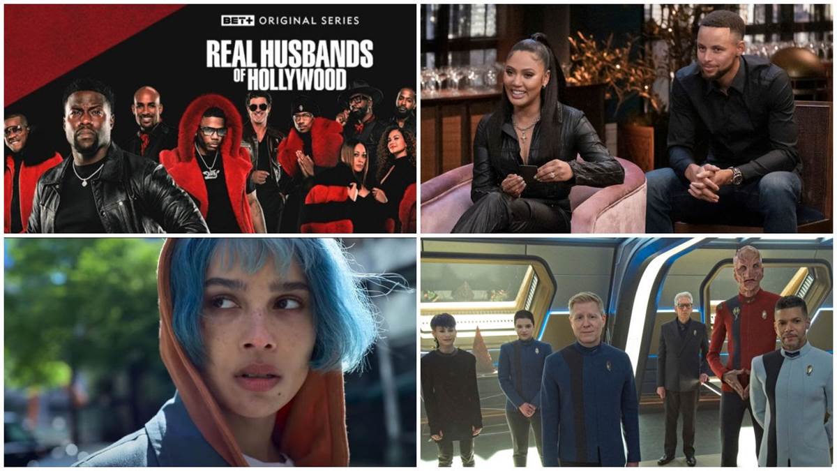 Real Husbands of Hollywood (BET+), About Last Night (Paul Sarkis/HBO Max), Kimi (New Line Cinema), Star Trek: Discovery (Michael Gibson/Paramount+),