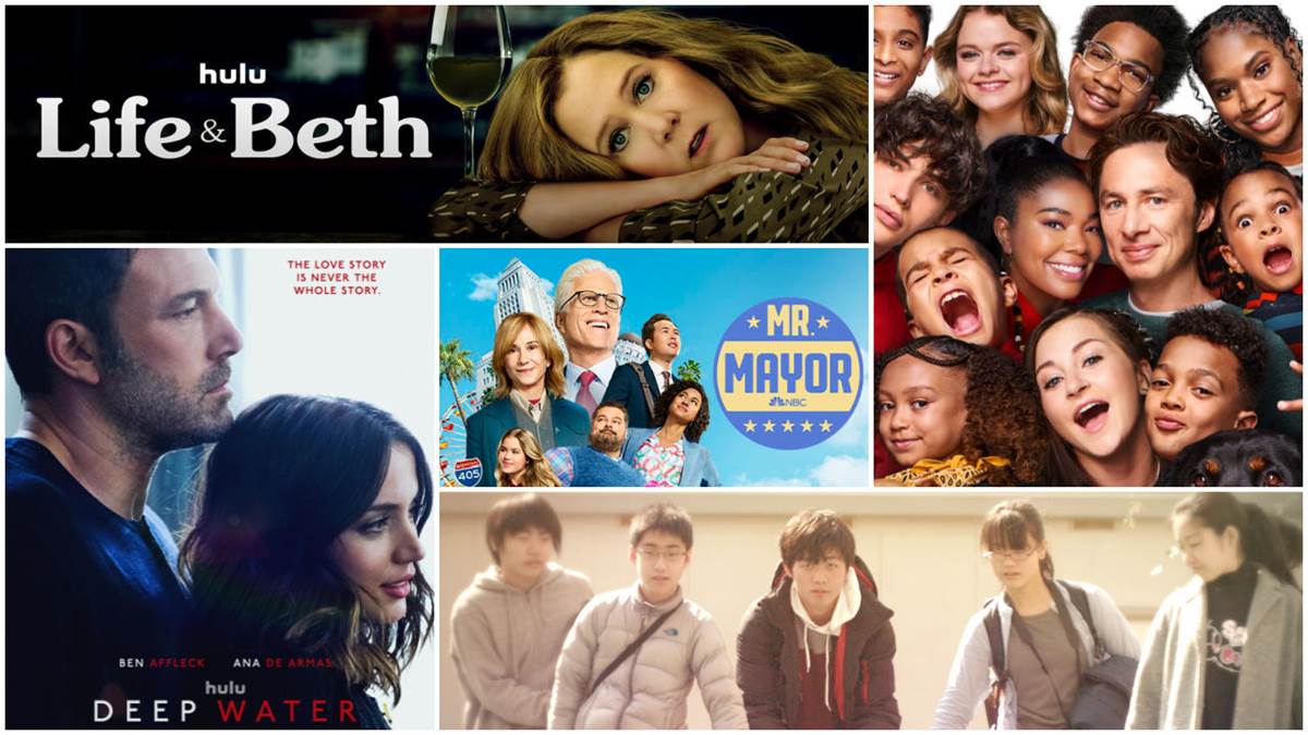 Life & Beth (Hulu), Cheaper by the Dozen (Disney+), More Than Robots (Disney+), Deep Water (20th Century Studios), More Than Robots (Lucasfilm)