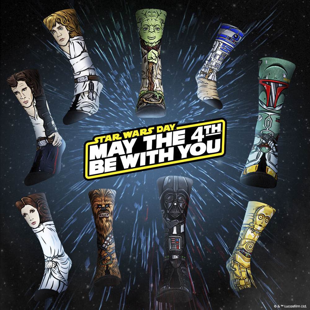 Rock 'Em Socks Star Wars collection