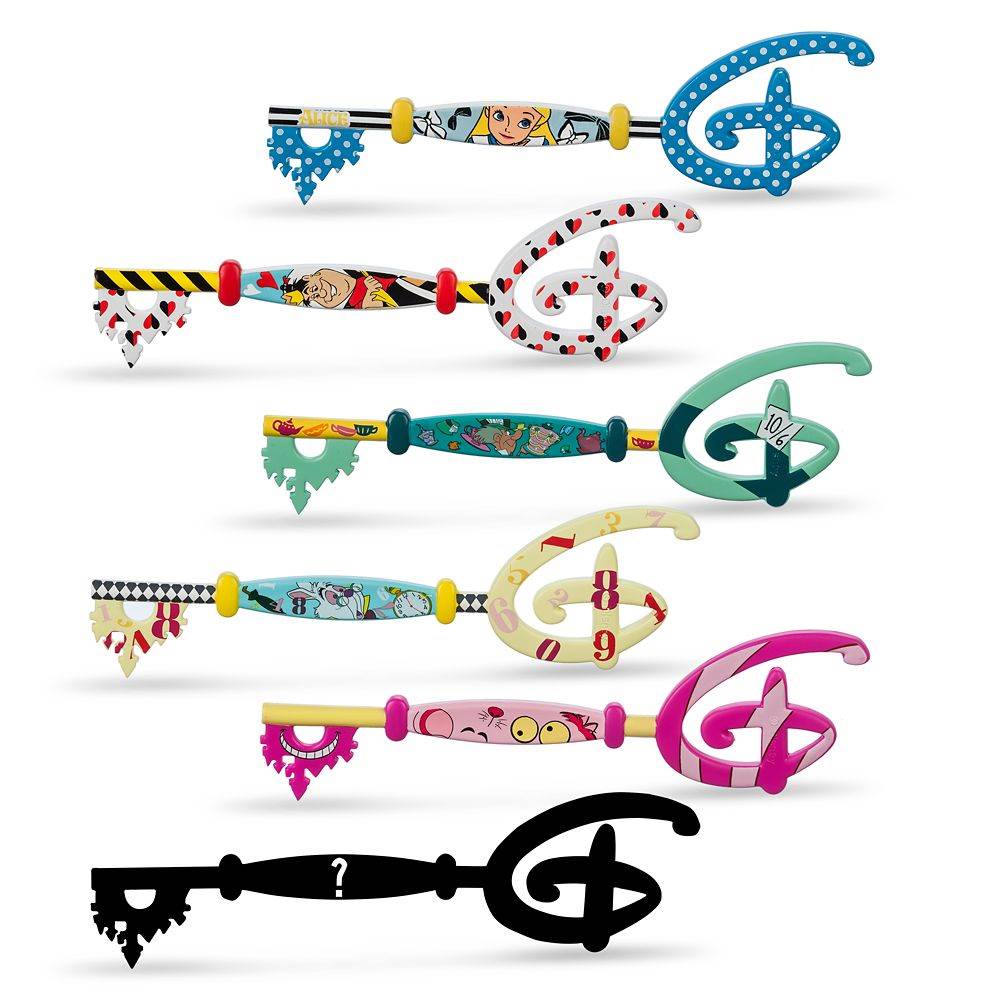 Back side of the Mystery Keys