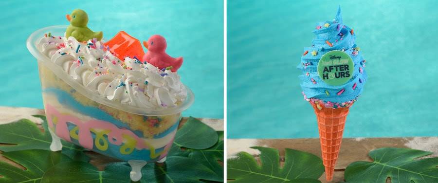 Neon Party Bathtub Sundae and H2O Glow Cone