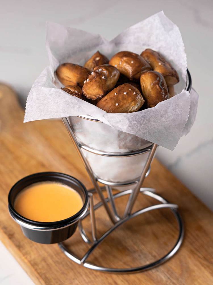 Pretzels with Beer Cheese