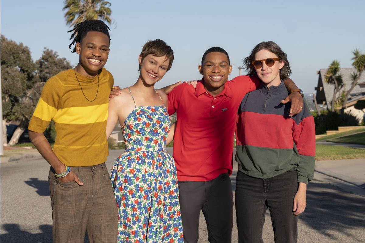 Tyrel Jackson Williams, Grace VanderWaal, Elijah Richardson, and Julia Hart. Photo by Suzanne Tenner/Disney