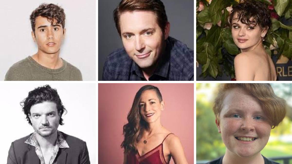 Top L-R: Michael Cimino, Beck Bennett, Joey King – Bottom L-R: Matt Jones, Carolina Ravassa, Meli Povenmire