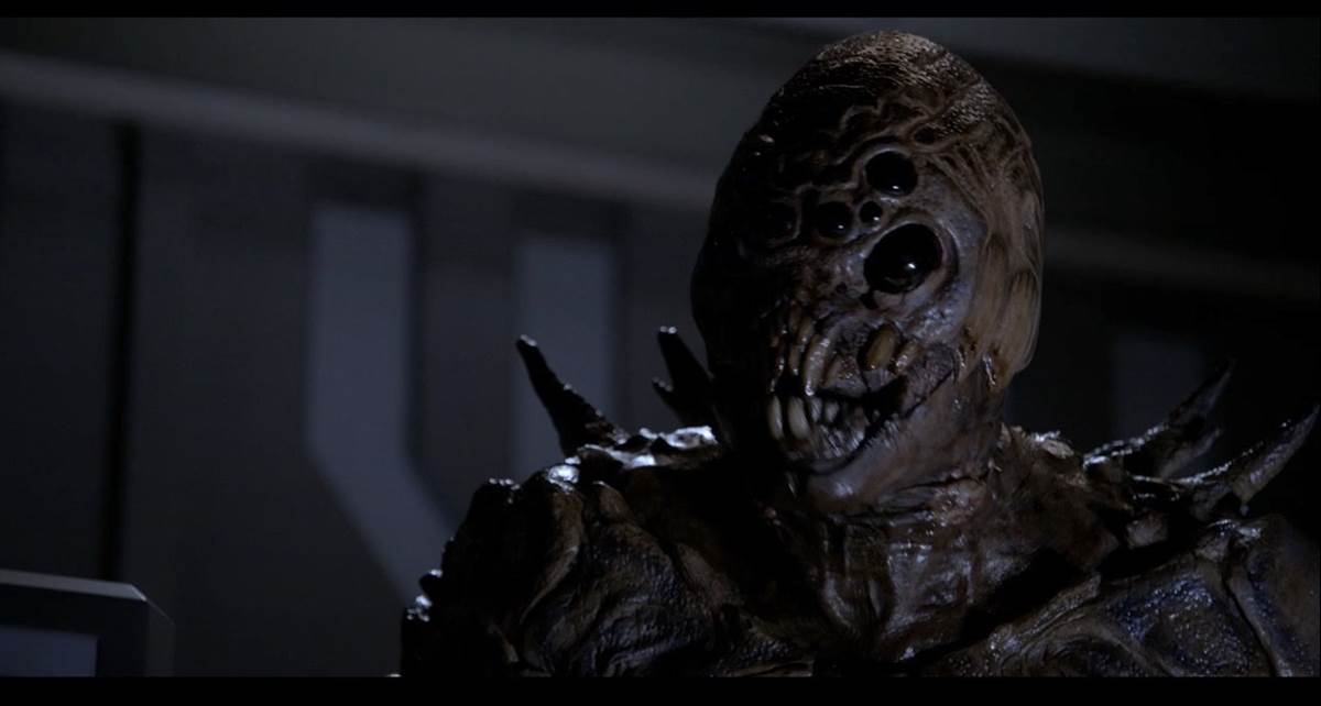 (The first glimpse of the newly mutated creature!)