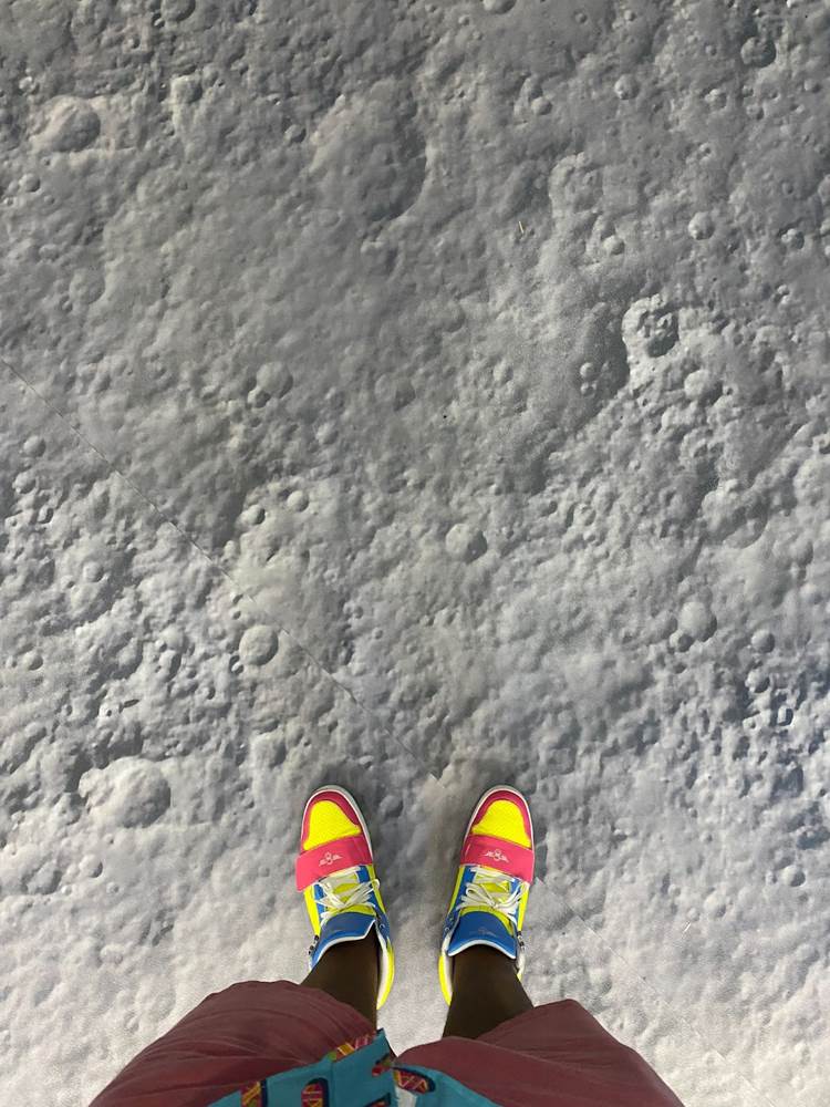 I’m walking on the moon! Kinda.