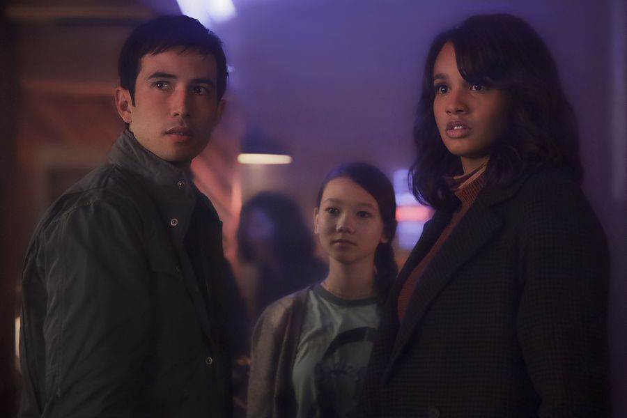 (Freeform/Jeff Petry) Tony Giroux, Kylee Brown, Ashley Nicole Williams