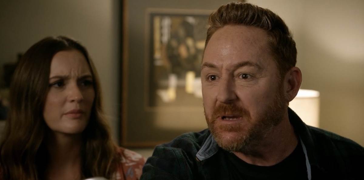 (Gordon threatens Ed, Kelly, and Talla after refusing to leave his family.)