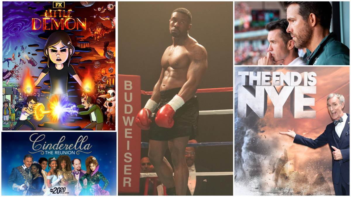 Little Demon (FXX), Mike (Alfonso Bresciani/Hulu), Welcome to Wrexham (Patrick McElhenney/FX), The End is Nye (Jordan Strauss/Peacock), Cinderella: The Reunion (Disney/ABC)