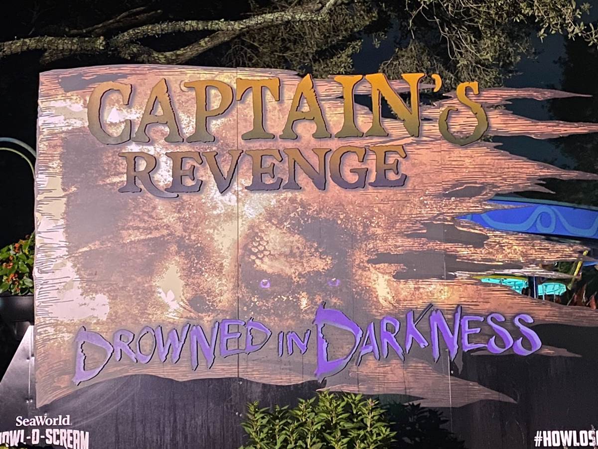 Captain’s Revenge: Drowned in Darkness A Pirate themed haunted house filled with plenty of treasure!