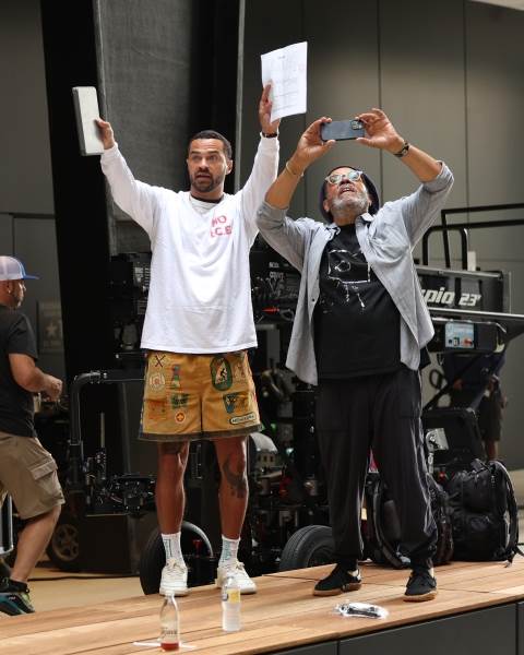 Left: Jesse Williams