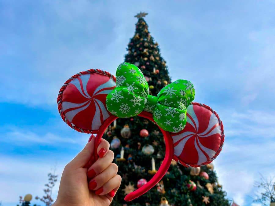 Merchandise from Disney Enchanted Christmas