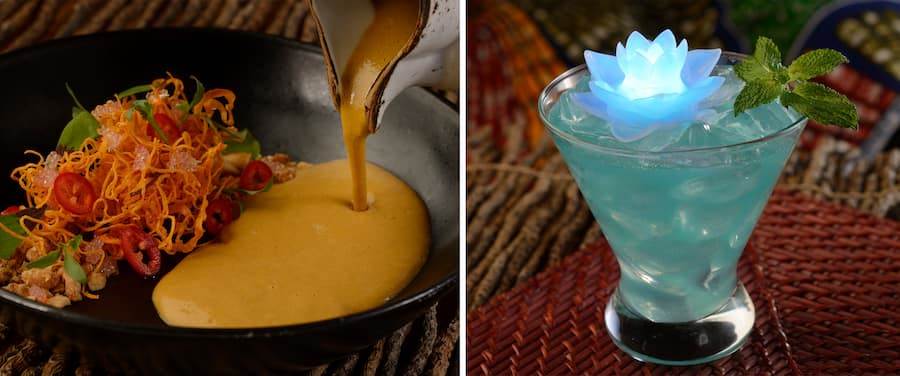 Sweet Potato-Groundnut Soup from Jiko: the Cooking Place and the Way of Water beverage from Disney's Animal Kingdom Lodge